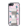 Slim Protection Case - STAND & RING RIBBON Silver［ HATSUNE MIKU - Ribbon - Instrumental - Pink ］