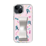 Slim Protection Case - STAND & RING RIBBON Silver［ HATSUNE MIKU - Ribbon - Instrumental - Pink ］