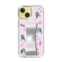 Slim Protection Case - STAND & RING RIBBON Silver［ HATSUNE MIKU - Ribbon - Instrumental - Pink ］