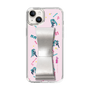 Slim Protection Case - STAND & RING RIBBON Silver［ HATSUNE MIKU - Ribbon - Instrumental - Pink ］