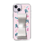 Slim Protection Case - STAND & RING RIBBON Silver［ HATSUNE MIKU - Ribbon - Instrumental - Pink ］