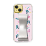 Slim Protection Case - STAND & RING RIBBON Silver［ HATSUNE MIKU - Ribbon - Instrumental - Pink ］