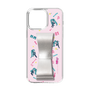 Slim Protection Case - STAND & RING RIBBON Silver［ HATSUNE MIKU - Ribbon - Instrumental - Pink ］
