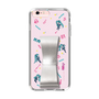 Slim Protection Case - STAND & RING RIBBON Silver［ HATSUNE MIKU - Ribbon - Instrumental - Pink ］