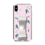 Slim Protection Case - STAND & RING RIBBON Silver［ HATSUNE MIKU - Ribbon - Instrumental - Pink ］