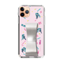 Slim Protection Case - STAND & RING RIBBON Silver［ HATSUNE MIKU - Ribbon - Instrumental - Pink ］