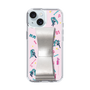 Slim Protection Case - STAND & RING RIBBON Silver［ HATSUNE MIKU - Ribbon - Instrumental - Pink ］