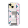 Slim Protection Case - STAND & RING RIBBON Silver［ HATSUNE MIKU - Ribbon - Instrumental - Pink ］