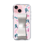 Slim Protection Case - STAND & RING RIBBON Silver［ HATSUNE MIKU - Ribbon - Instrumental - Pink ］