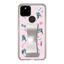 Slim Protection Case - STAND & RING RIBBON Silver［ HATSUNE MIKU - Ribbon - Instrumental - Pink ］