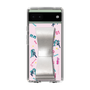 Slim Protection Case - STAND & RING RIBBON Silver［ HATSUNE MIKU - Ribbon - Instrumental - Pink ］