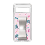 Slim Protection Case - STAND & RING RIBBON Silver［ HATSUNE MIKU - Ribbon - Instrumental - Pink ］