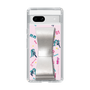 Slim Protection Case - STAND & RING RIBBON Silver［ HATSUNE MIKU - Ribbon - Instrumental - Pink ］