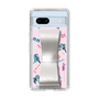 Slim Protection Case - STAND & RING RIBBON Silver［ HATSUNE MIKU - Ribbon - Instrumental - Pink ］