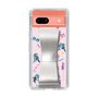 Slim Protection Case - STAND & RING RIBBON Silver［ HATSUNE MIKU - Ribbon - Instrumental - Pink ］
