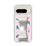 Slim Protection Case - STAND & RING RIBBON Silver［ HATSUNE MIKU - Ribbon - Instrumental - Pink ］