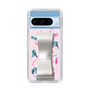 Slim Protection Case - STAND & RING RIBBON Silver［ HATSUNE MIKU - Ribbon - Instrumental - Pink ］