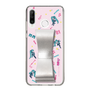 Slim Protection Case - STAND & RING RIBBON Silver［ HATSUNE MIKU - Ribbon - Instrumental - Pink ］