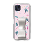 Slim Protection Case - STAND & RING RIBBON Silver［ HATSUNE MIKU - Ribbon - Instrumental - Pink ］
