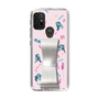 Slim Protection Case - STAND & RING RIBBON Silver［ HATSUNE MIKU - Ribbon - Instrumental - Pink ］