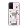 Slim Protection Case - STAND & RING RIBBON Silver［ HATSUNE MIKU - Ribbon - Instrumental - Pink ］