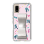 Slim Protection Case - STAND & RING RIBBON Silver［ HATSUNE MIKU - Ribbon - Instrumental - Pink ］