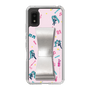 Slim Protection Case - STAND & RING RIBBON Silver［ HATSUNE MIKU - Ribbon - Instrumental - Pink ］