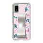 Slim Protection Case - STAND & RING RIBBON Silver［ HATSUNE MIKU - Ribbon - Instrumental - Pink ］