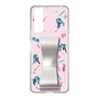 Slim Protection Case - STAND & RING RIBBON Silver［ HATSUNE MIKU - Ribbon - Instrumental - Pink ］