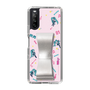 Slim Protection Case - STAND & RING RIBBON Silver［ HATSUNE MIKU - Ribbon - Instrumental - Pink ］