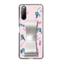 Slim Protection Case - STAND & RING RIBBON Silver［ HATSUNE MIKU - Ribbon - Instrumental - Pink ］