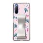 Slim Protection Case - STAND & RING RIBBON Silver［ HATSUNE MIKU - Ribbon - Instrumental - Pink ］