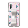 Slim Protection Case - STAND & RING RIBBON Silver［ HATSUNE MIKU - Ribbon - Instrumental - Pink ］