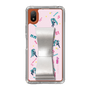 Slim Protection Case - STAND & RING RIBBON Silver［ HATSUNE MIKU - Ribbon - Instrumental - Pink ］