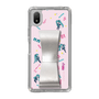 Slim Protection Case - STAND & RING RIBBON Silver［ HATSUNE MIKU - Ribbon - Instrumental - Pink ］