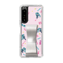 Slim Protection Case - STAND & RING RIBBON Silver［ HATSUNE MIKU - Ribbon - Instrumental - Pink ］