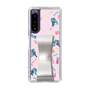Slim Protection Case - STAND & RING RIBBON Silver［ HATSUNE MIKU - Ribbon - Instrumental - Pink ］