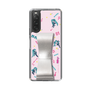 Slim Protection Case - STAND & RING RIBBON Silver［ HATSUNE MIKU - Ribbon - Instrumental - Pink ］