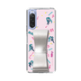Slim Protection Case - STAND & RING RIBBON Silver［ HATSUNE MIKU - Ribbon - Instrumental - Pink ］