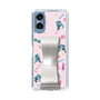 Slim Protection Case - STAND & RING RIBBON Silver［ HATSUNE MIKU - Ribbon - Instrumental - Pink ］
