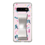 Slim Protection Case - STAND & RING RIBBON Silver［ HATSUNE MIKU - Ribbon - Instrumental - Pink ］