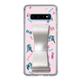 Slim Protection Case - STAND & RING RIBBON Silver［ HATSUNE MIKU - Ribbon - Instrumental - Pink ］
