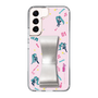 Slim Protection Case - STAND & RING RIBBON Silver［ HATSUNE MIKU - Ribbon - Instrumental - Pink ］
