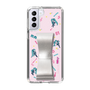 Slim Protection Case - STAND & RING RIBBON Silver［ HATSUNE MIKU - Ribbon - Instrumental - Pink ］