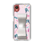 Slim Protection Case - STAND & RING RIBBON Silver［ HATSUNE MIKU - Ribbon - Instrumental - Pink ］