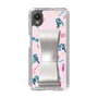 Slim Protection Case - STAND & RING RIBBON Silver［ HATSUNE MIKU - Ribbon - Instrumental - Pink ］