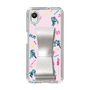Slim Protection Case - STAND & RING RIBBON Silver［ HATSUNE MIKU - Ribbon - Instrumental - Pink ］