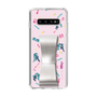 Slim Protection Case - STAND & RING RIBBON Silver［ HATSUNE MIKU - Ribbon - Instrumental - Pink ］