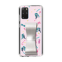 Slim Protection Case - STAND & RING RIBBON Silver［ HATSUNE MIKU - Ribbon - Instrumental - Pink ］
