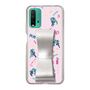 Slim Protection Case - STAND & RING RIBBON Silver［ HATSUNE MIKU - Ribbon - Instrumental - Pink ］